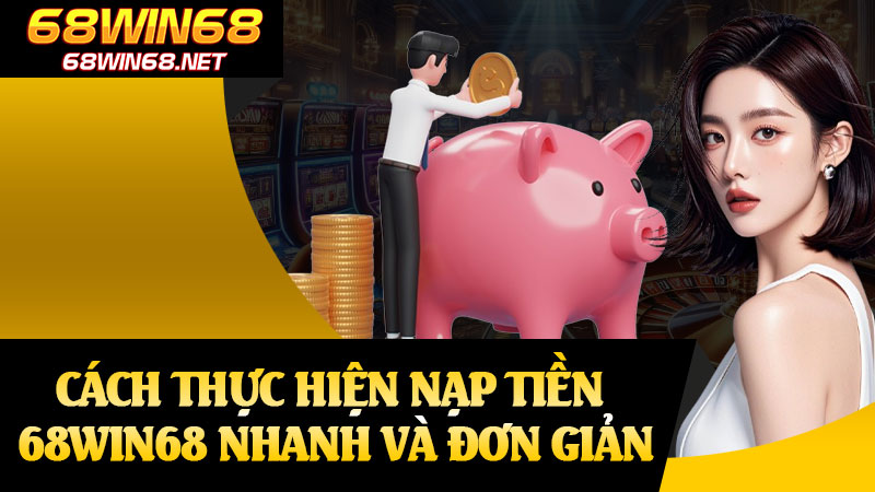 Cách Thực Hiện Nạp Tiền 68win68 Nhanh Và Đơn Giản